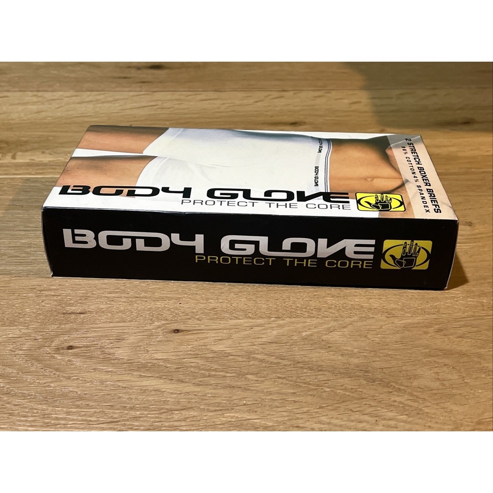 Body Glove 2 Stretch Boxer Briefs Size L Black 96%‎ Cotton - Picture 6 of 8